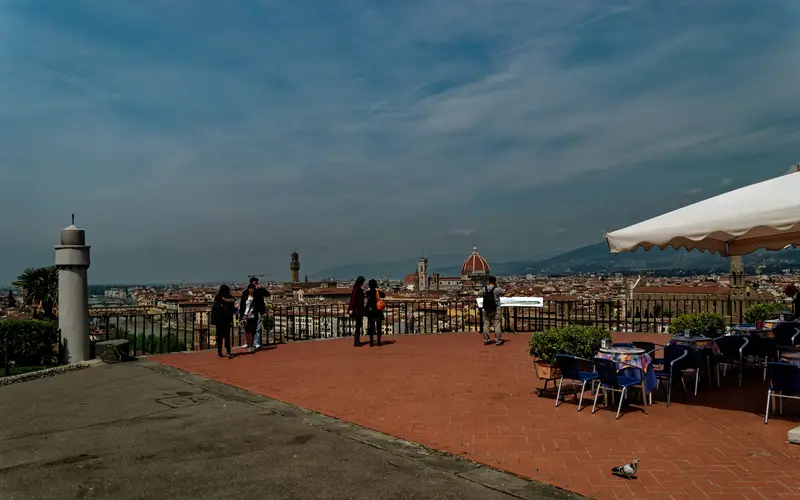 Below Piazzale Michelangelo
