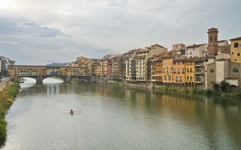 Ponte Vecchio and the Arno