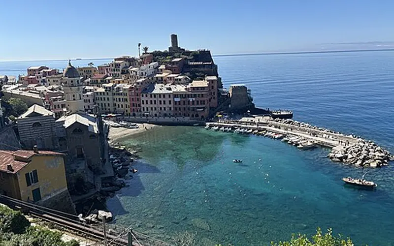 Vernazza and its harbour
