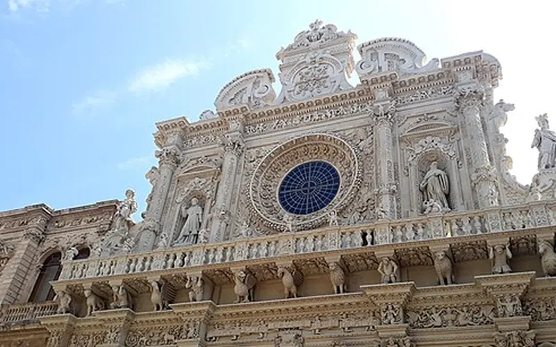 The Basilica of Santa Croce in Lecce