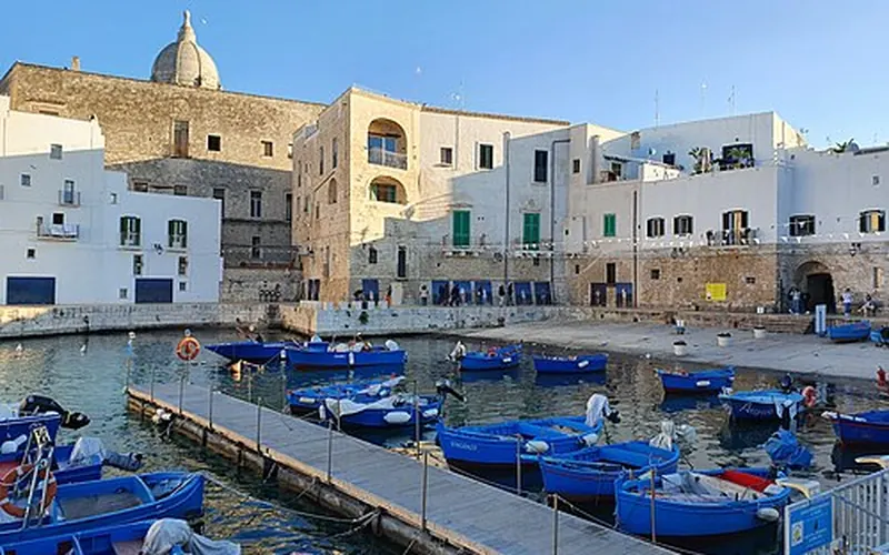 The old harbour of Monopoli