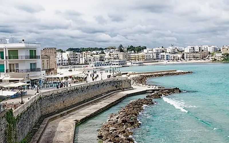 The seafront of Otranto