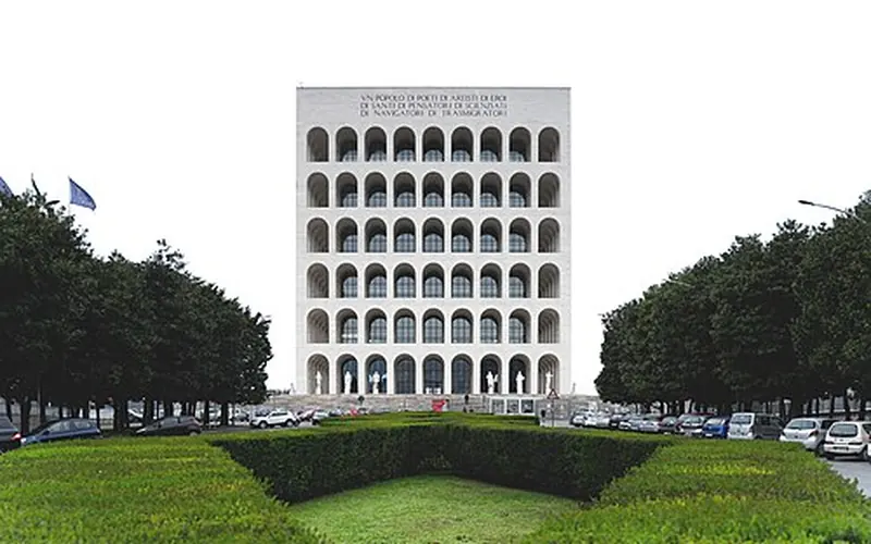 The Palazzo della Civiltà Italiana in EUR