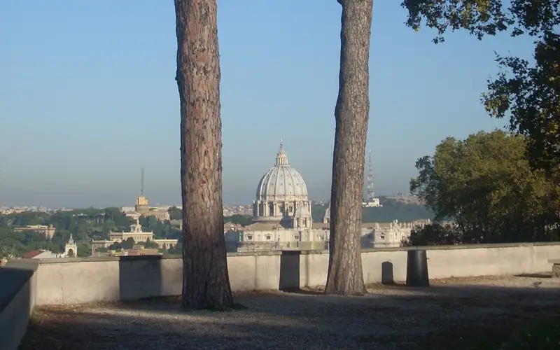 St Peter's seen from the Janiculum