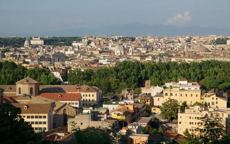 Panorama of Rome from the Janiculum