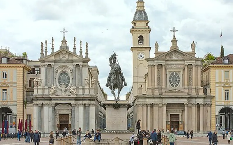 Piazza San Carlo, central Turin