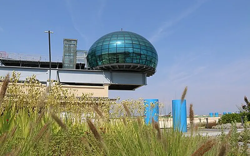 The roof of the Lingotto in Turin