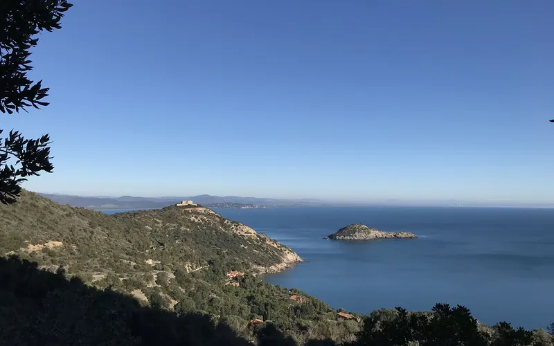The coast of Monte Argentario