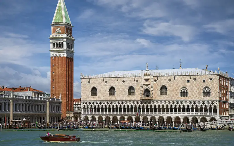 Doge's Palace and St Mark's campanile